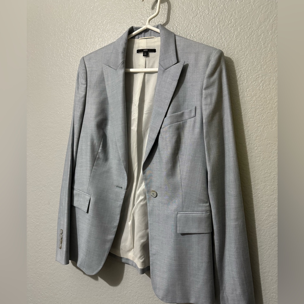 Boss Brand New Gray Business Suit